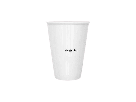 Helen b ceramic cup in white