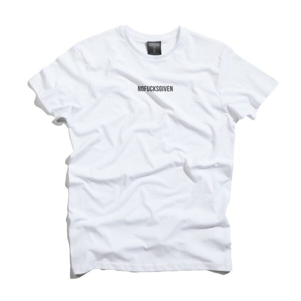 NOFUCKSGIVEN white t-shirt