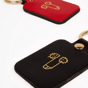 Dick keychain red and black
